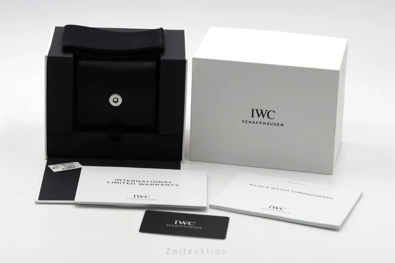 IWC Fliegerchronograph chronograph titanium automatic men's watch IW377903 [2506522]