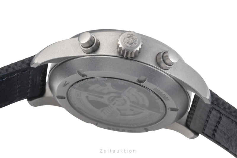 IWC Fliegerchronograph chronograph titanium automatic men's watch IW377903 [2506522]