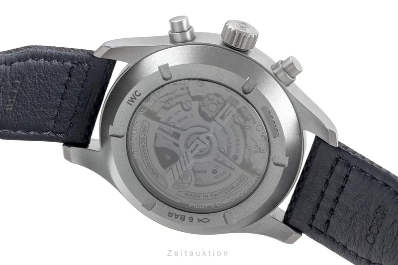 IWC Fliegerchronograph chronograph titanium automatic men's watch IW377903 [2506522]