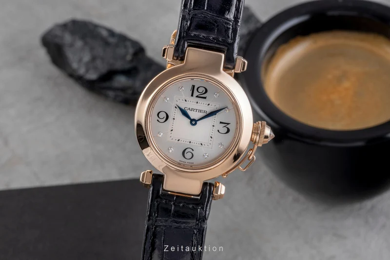 Cartier Pasha 18 ct red gold quartz women's watch WJ11913G [2506107]