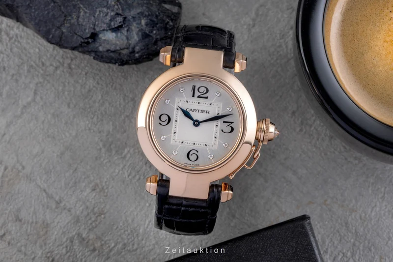 Cartier Pasha 18 ct red gold quartz women's watch WJ11913G [2506107]