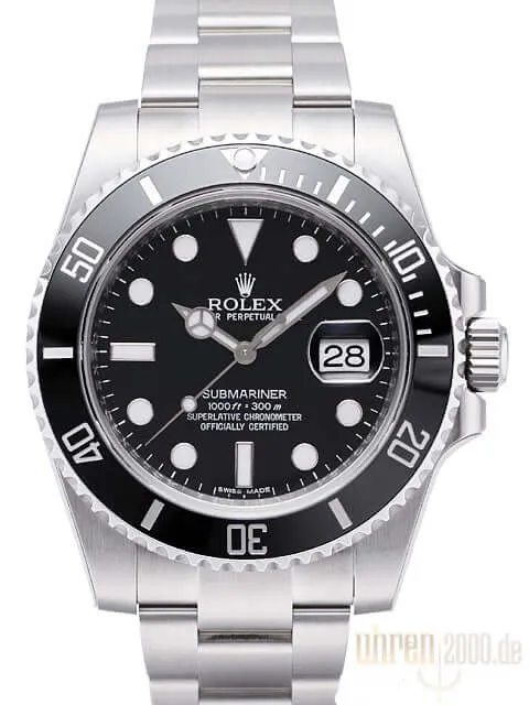 Rolex Submariner Date 116610LN ungetragene Okkasion aus 2015