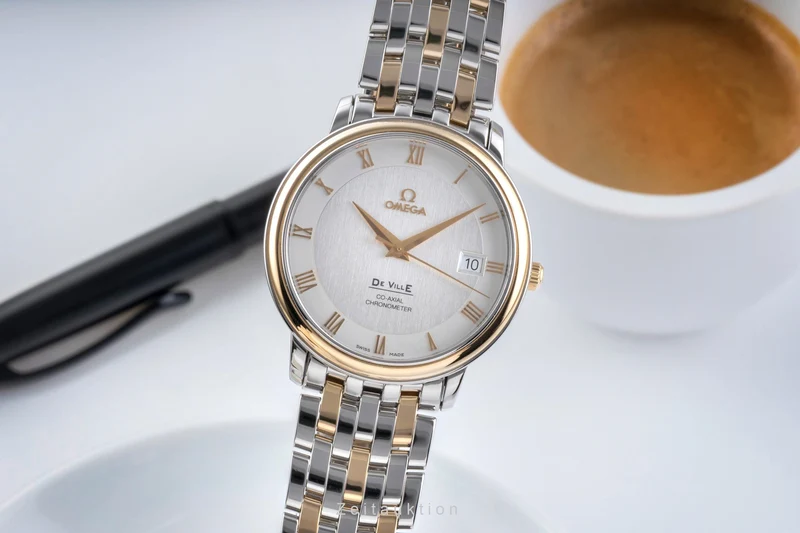 Omega De Ville steel / gold automatic men's watch 4374.31.00 [2505812]