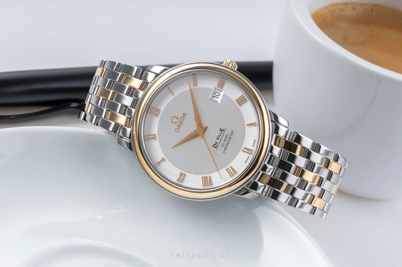 Omega De Ville steel / gold automatic men's watch 4374.31.00 [2505812]