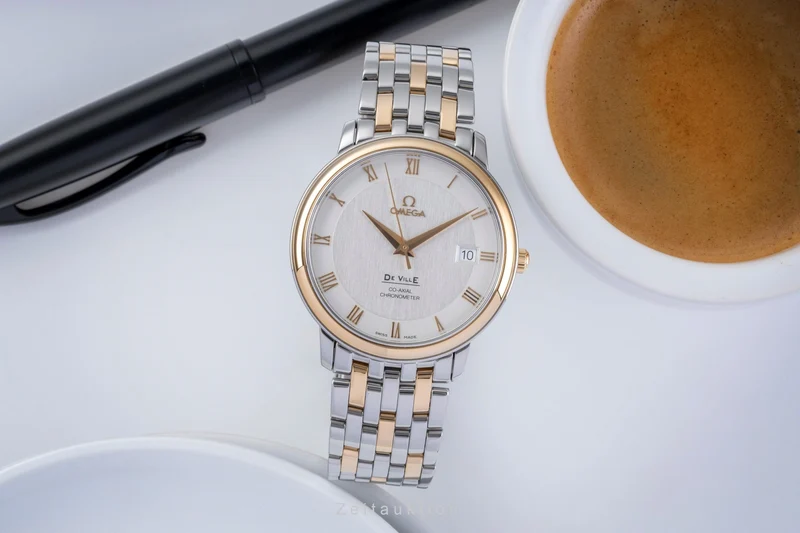 Omega De Ville steel / gold automatic men's watch 4374.31.00 [2505812]