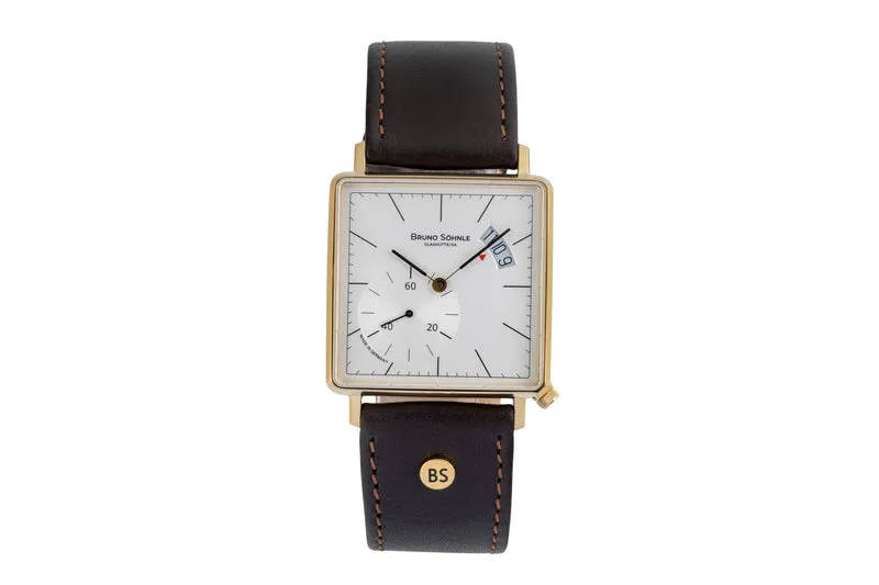 Bruno Söhnle Glashütte Rondo III Big gilt / steel quartz men's watch 17-33072-241 [2506464]