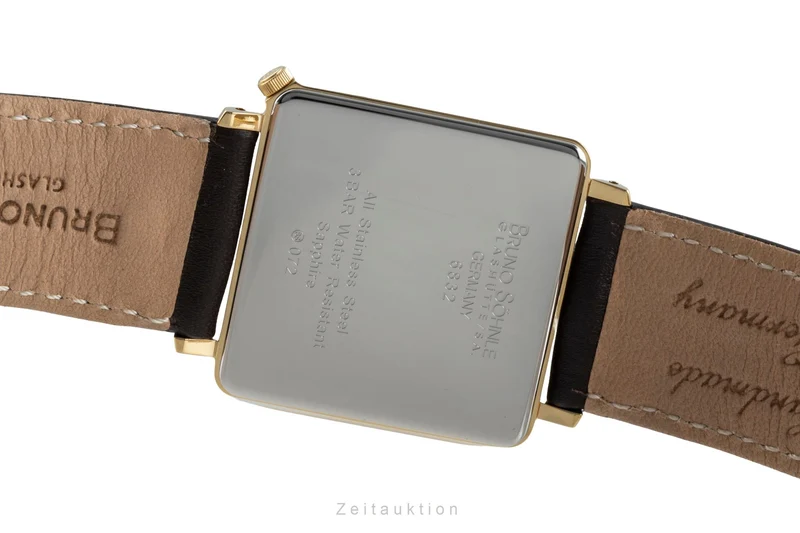 Bruno Söhnle Glashütte Rondo III Big gilt / steel quartz men's watch 17-33072-241 [2506464]