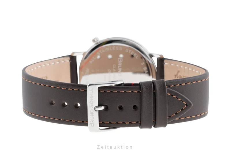 Bruno Söhnle Glashütte Rondo Big steel quartz men's watch 17-13053-261 [2506459]