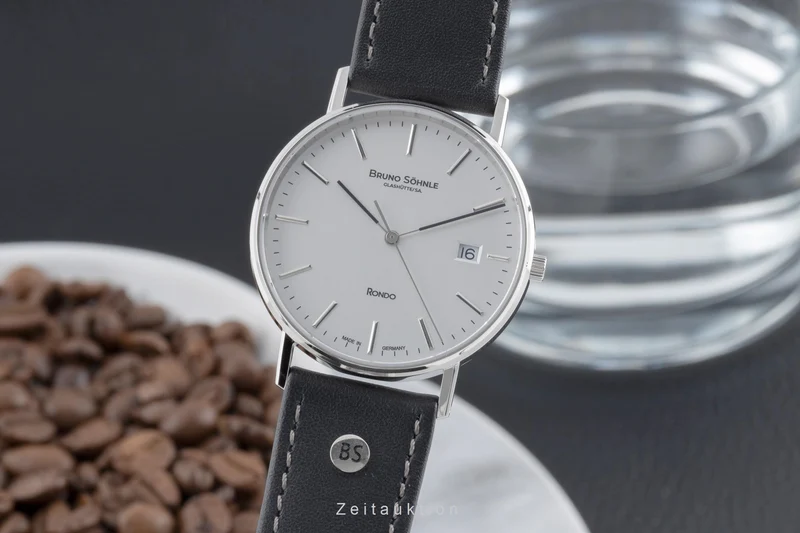 Bruno Söhnle Glashütte Rondo steel quartz men's watch 17-13105-241 [2506465]