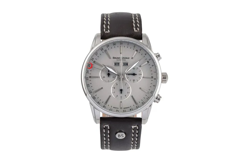 Bruno Söhnle Glashütte Atrium Chrono Limited chronograph steel quartz men's watch 17-13250-811 [2506463]