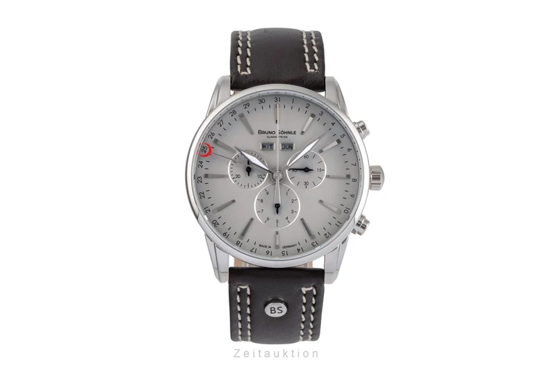 Bruno Söhnle Glashütte Atrium Chrono Limited chronograph steel quartz men's watch 17-13250-811 [2506463]