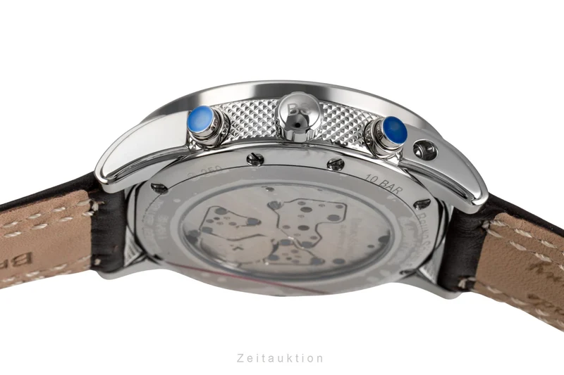 Bruno Söhnle Glashütte Atrium Chrono Limited chronograph steel quartz men's watch 17-13250-811 [2506463]
