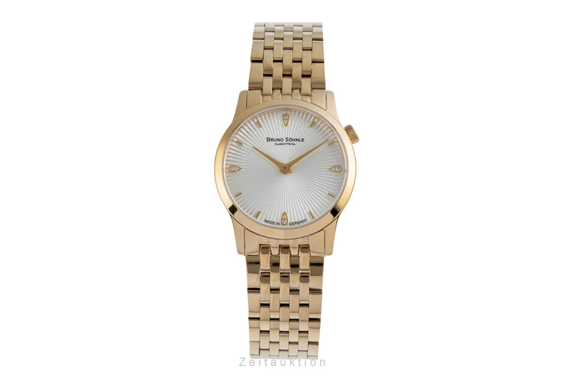 Bruno Söhnle Glashütte Bologna IV gilt / steel quartz women's watch 17-33231-240 [2506501]