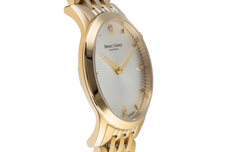 Bruno Söhnle Glashütte Bologna IV gilt / steel quartz women's watch 17-33231-240 [2506501]