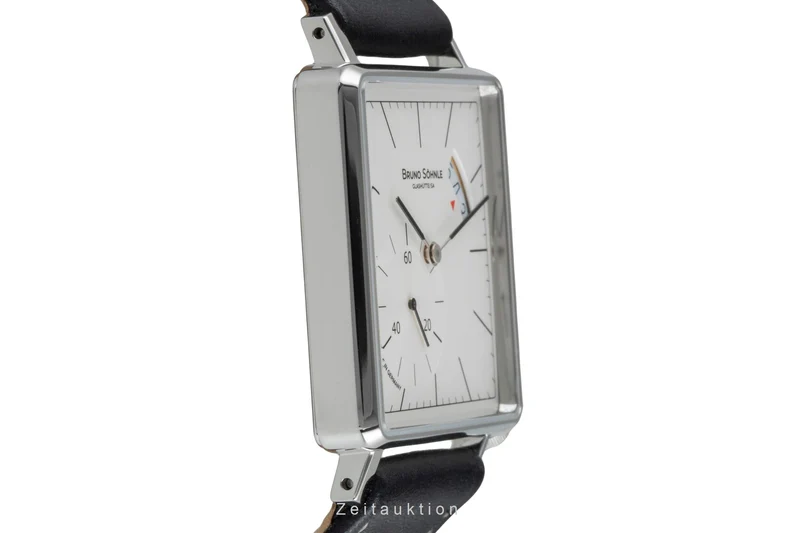 Bruno Söhnle Glashütte Rondo III Big steel quartz men's watch 17-13072-243 [2506461]