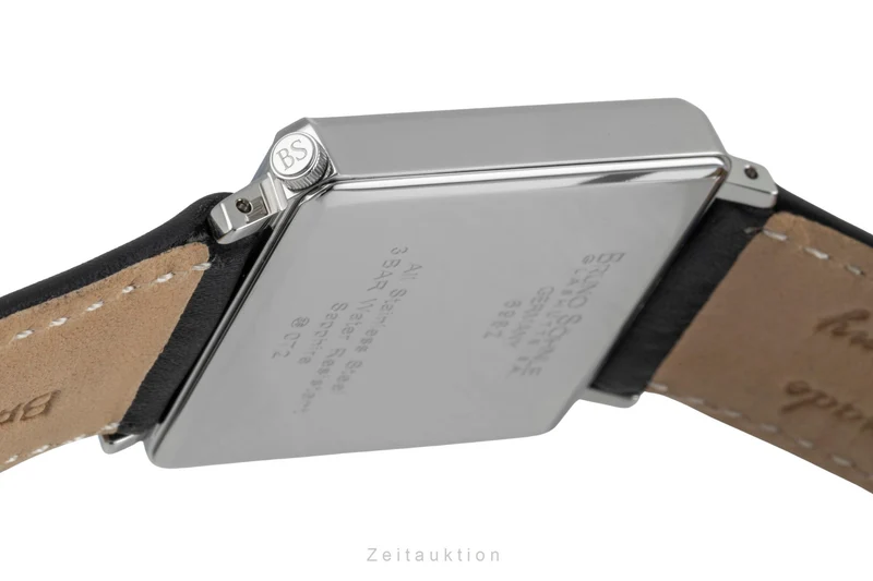 Bruno Söhnle Glashütte Rondo III Big steel quartz men's watch 17-13072-243 [2506461]