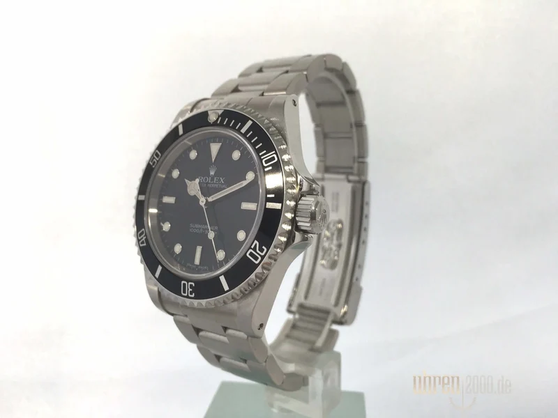 Rolex Submariner 40 mm Edelstahl ohne Datum 14060M gebraucht 2 Liner - Flat Four - F-Serie LC100