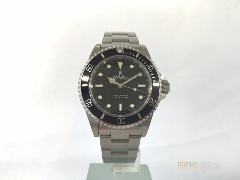 Rolex Submariner 40 mm Edelstahl ohne Datum 14060M gebraucht 2 Liner - Flat Four - F-Serie LC100