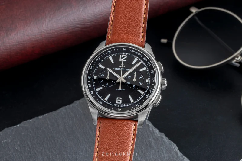 Jaeger LeCoultre Polaris chronograph steel automatic men's watch Q9028471 , 842.8.C1.S LP: 16000EUR [2505787]