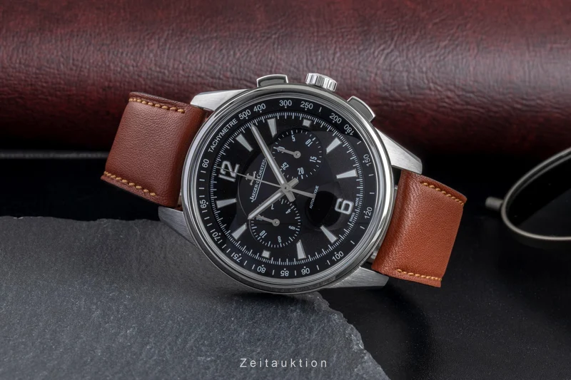 Jaeger LeCoultre Polaris chronograph steel automatic men's watch Q9028471 , 842.8.C1.S LP: 16000EUR [2505787]