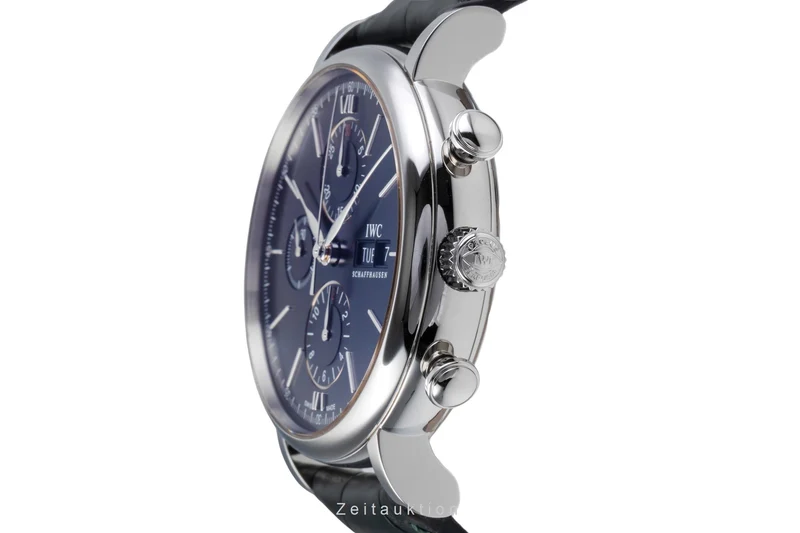 IWC Portofino chronograph steel automatic men's watch IW391008 LP: 7100EUR [2505661]