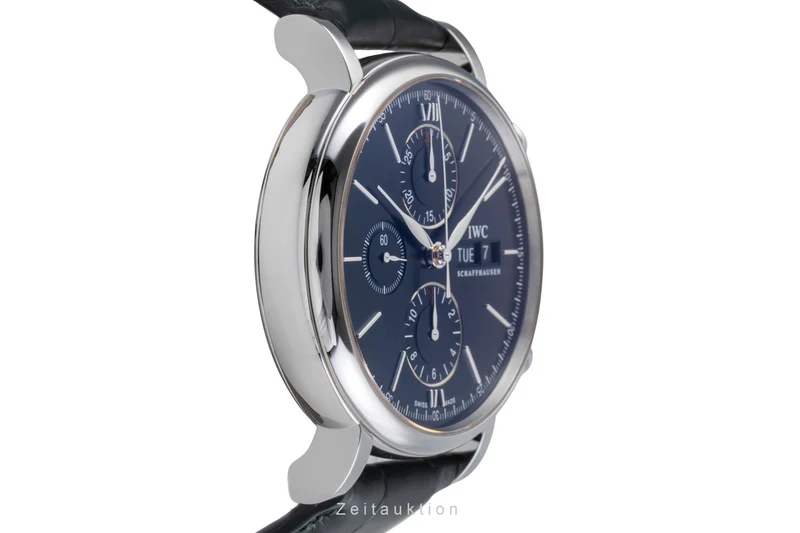 IWC Portofino chronograph steel automatic men's watch IW391008 LP: 7100EUR [2505661]