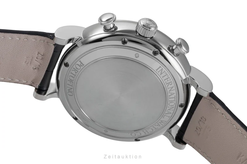 IWC Portofino chronograph steel automatic men's watch IW391008 LP: 7100EUR [2505661]