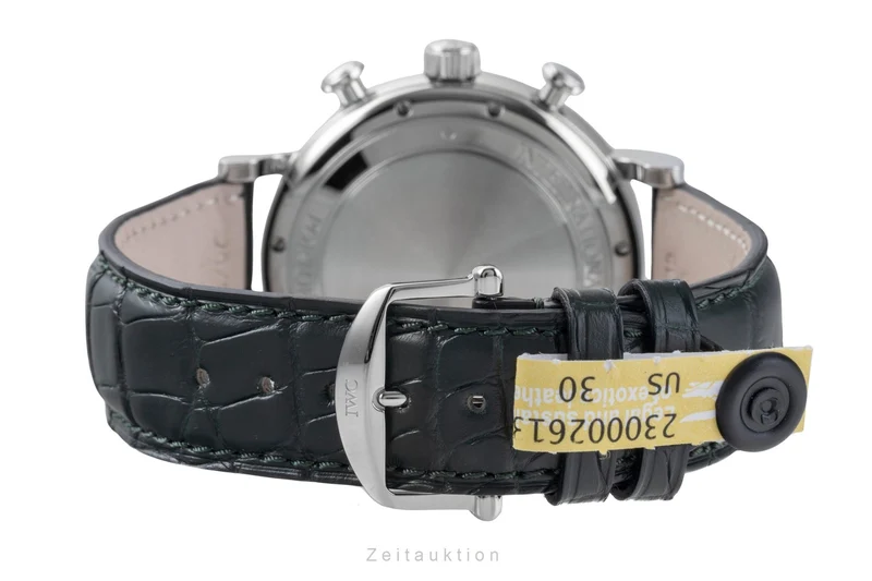 IWC Portofino chronograph steel automatic men's watch IW391008 LP: 7100EUR [2505661]