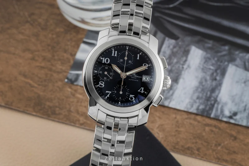 Baume & Mercier Capeland chronograph steel automatic men's watch MOAO6859 MV045216 [2504974]