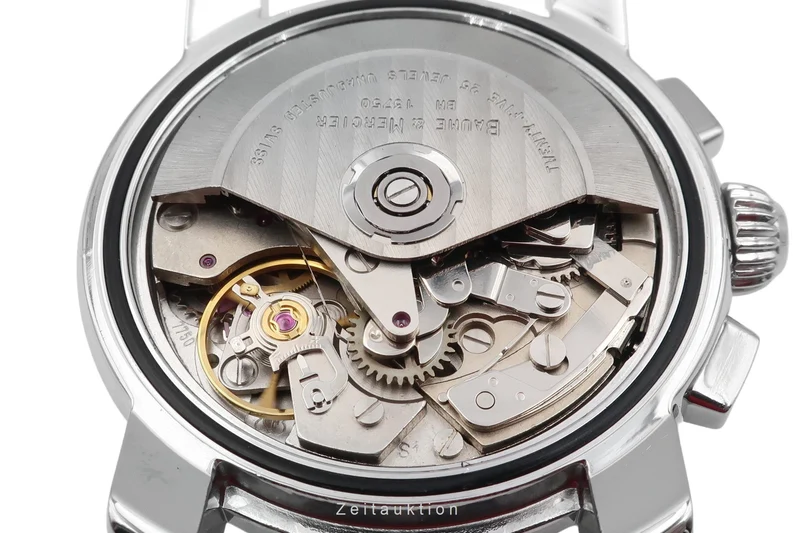 Baume & Mercier Capeland chronograph steel automatic men's watch MOAO6859 MV045216 [2504974]