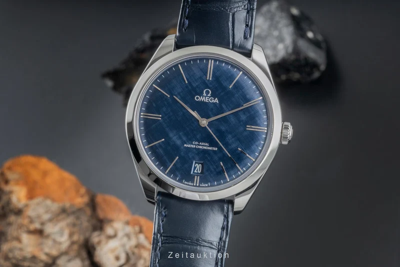 Omega De Ville steel manual winding men's watch 435.13.40.21.03.001 LP: 7700EUR [2505008]