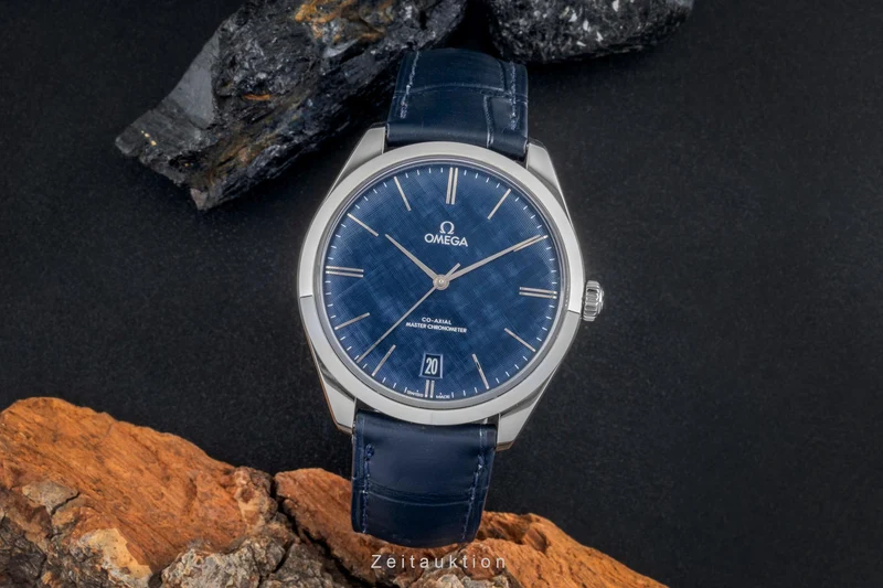 Omega De Ville steel manual winding men's watch 435.13.40.21.03.001 LP: 7700EUR [2505008]