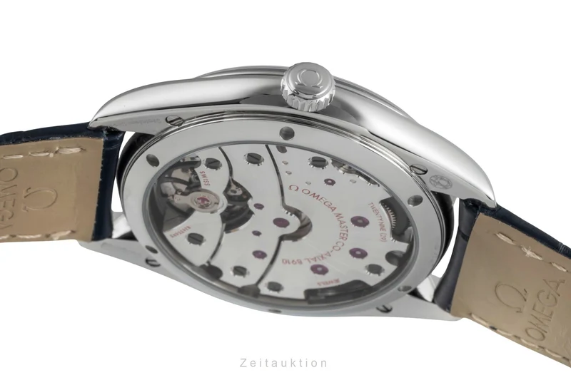 Omega De Ville steel manual winding men's watch 435.13.40.21.03.001 LP: 7700EUR [2505008]