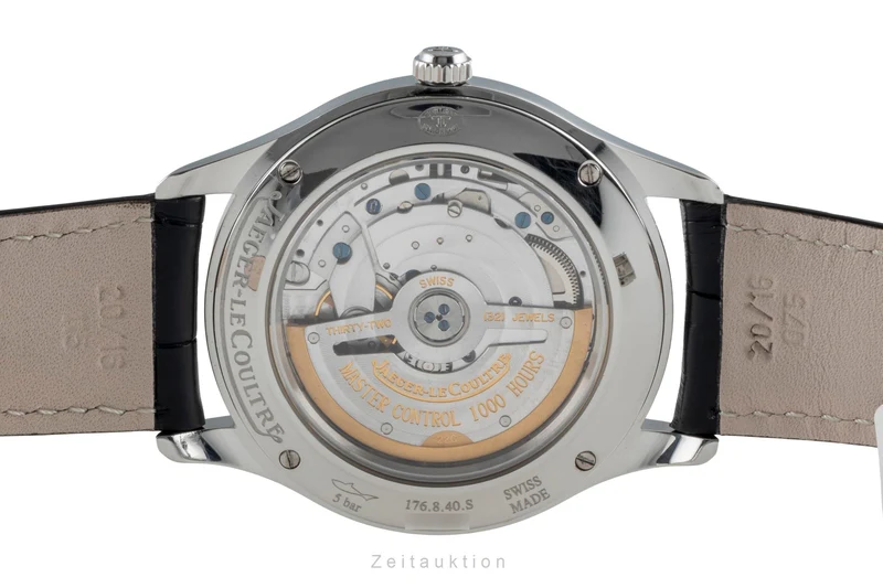 Jaeger LeCoultre Master Control steel automatic men's watch Q1548470 ,176.8.40.S [2505908]