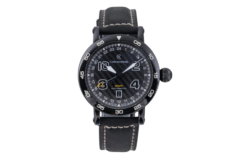 Chronoswiss Timemaster steel automatic men's watch CH2535 [2505837]