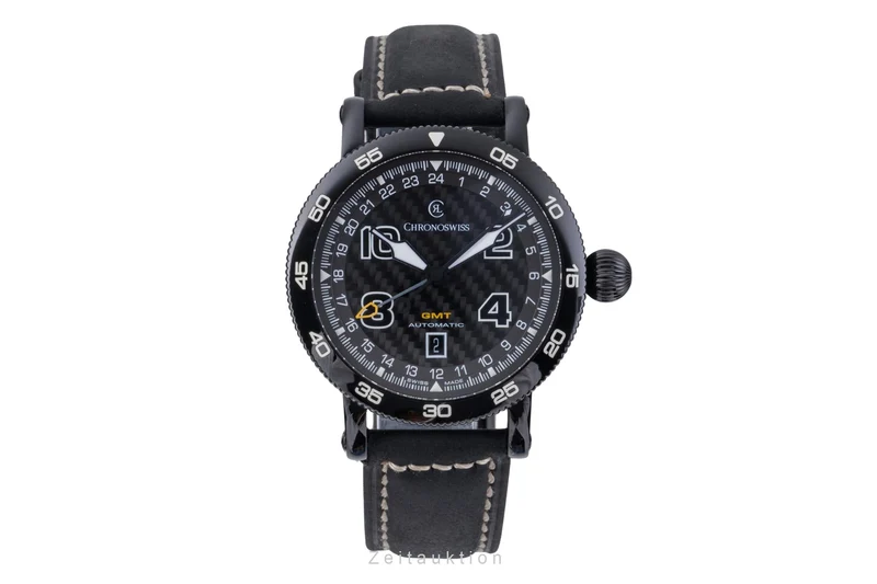 Chronoswiss Timemaster steel automatic men's watch CH2535 [2505837]