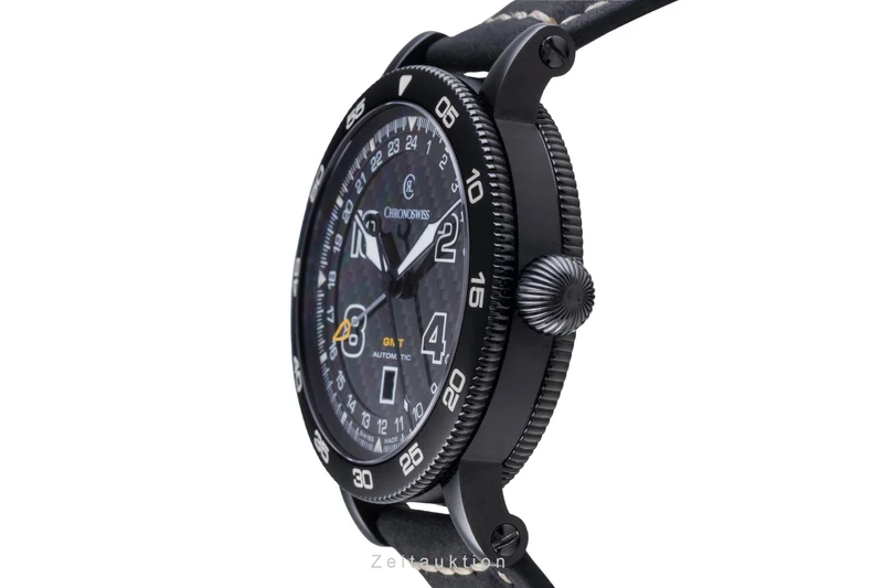 Chronoswiss Timemaster steel automatic men's watch CH2535 [2505837]