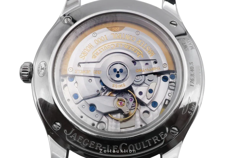 Jaeger LeCoultre Master Control steel automatic men's watch Q1548420 , 176.8.40.S [2505657]