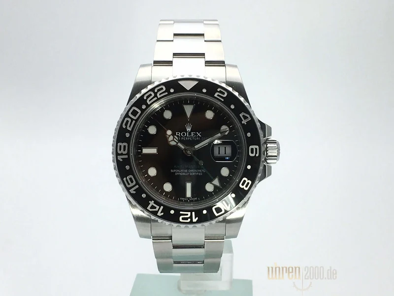 Rolex GMT-Master II Edelstahl 116710LN gebraucht aus 2011 LC100