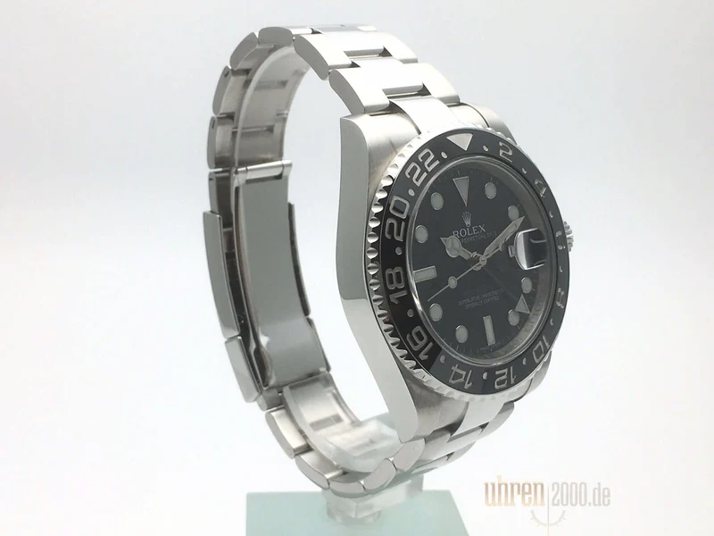 Rolex GMT-Master II Edelstahl 116710LN gebraucht aus 2011 LC100