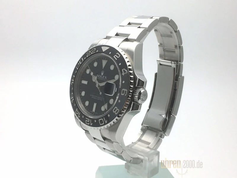 Rolex GMT-Master II Edelstahl 116710LN gebraucht aus 2011 LC100