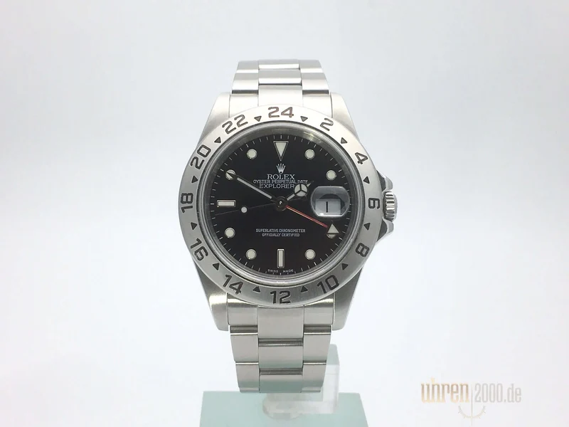 Rolex Explorer II Ref. 16570 Zifferblatt Schwarz aus 2006 D-Serial LC100