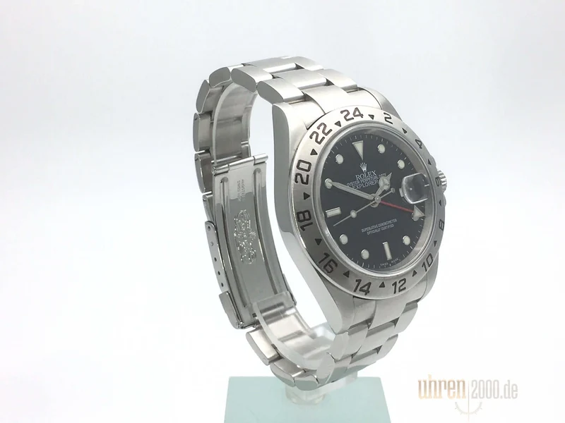 Rolex Explorer II Ref. 16570 Zifferblatt Schwarz aus 2006 D-Serial LC100