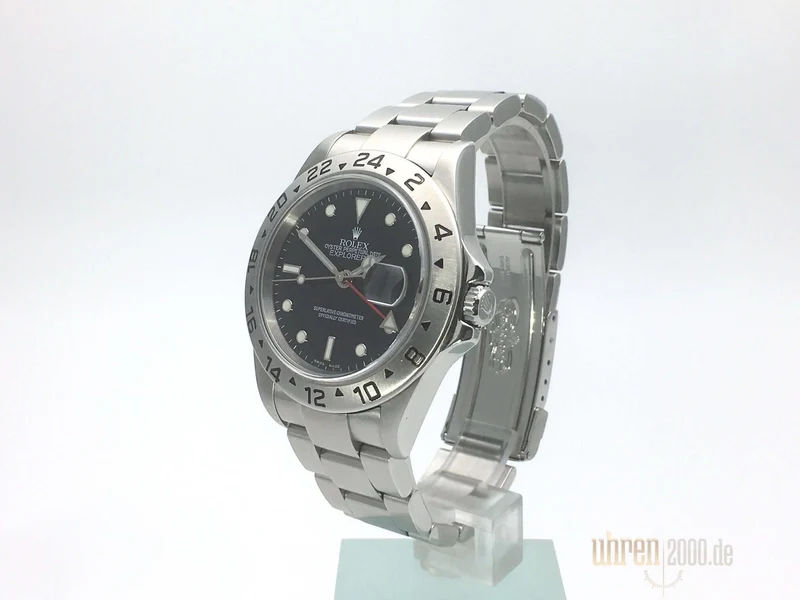 Rolex Explorer II Ref. 16570 Zifferblatt Schwarz aus 2006 D-Serial LC100
