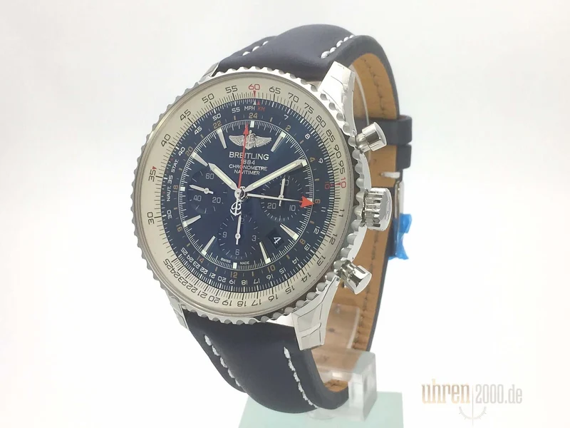 Breitling Navitimer GMT Aurora Blue Limited Edition Ref. AB04411A.C937.101X.A20BA.1
