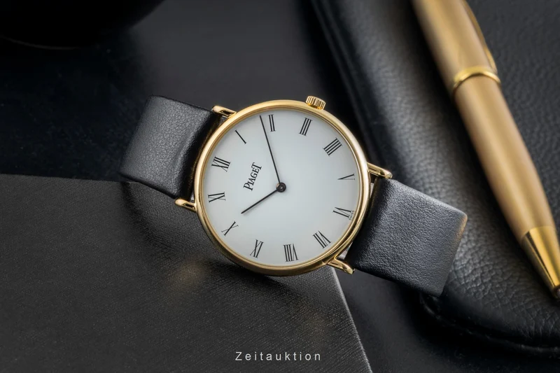 Piaget Altiplano 18 ct gold manual winding men's watch 9035N [2505457]