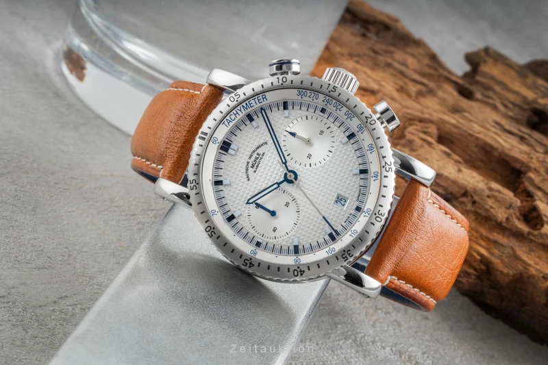 Mühle Teutonia I chronograph steel automatic men's watch M1-29-65-200LB [2506092]