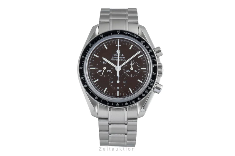Omega Speedmaster Moonwatch chronograph steel manual winding men's watch 311.30.42.30.13.001 LP: 8300EUR [2505633]