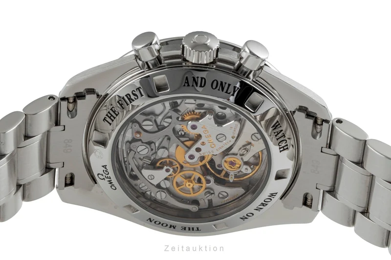 Omega Speedmaster Moonwatch chronograph steel manual winding men's watch 311.30.42.30.13.001 LP: 8300EUR [2505633]