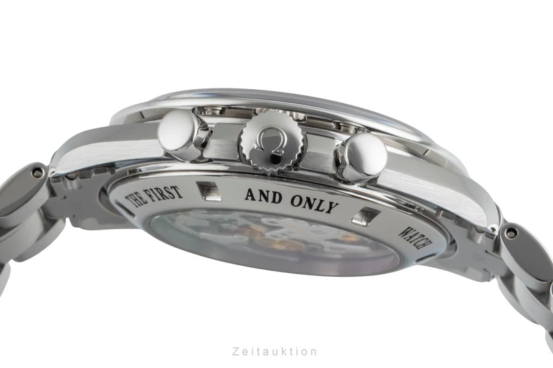 Omega Speedmaster Moonwatch chronograph steel manual winding men's watch 311.30.42.30.13.001 LP: 8300EUR [2505633]